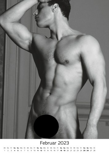 / Meztelen férfi naptár - 2026
