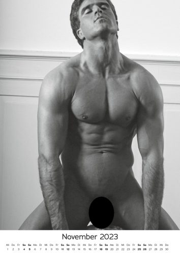 / Meztelen férfi naptár - 2026