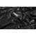 Fényes lepedő - fekete (200 x 230cm)