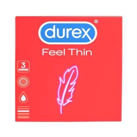 Durex Feel Thin - élethű érzés óvszer (3db)