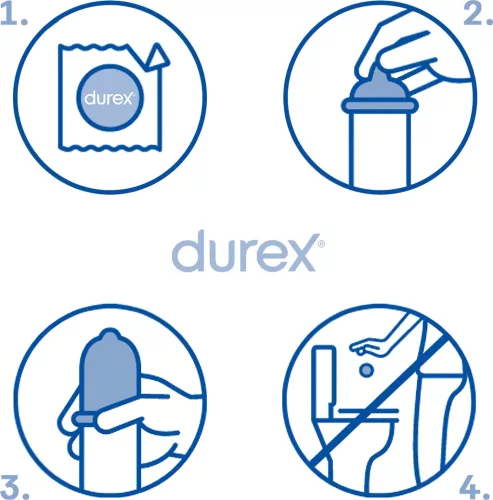 Durex Feel Thin - élethű érzés óvszer (3db)