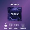 Durex Intense - bordázott és pontozott óvszer (10db) -