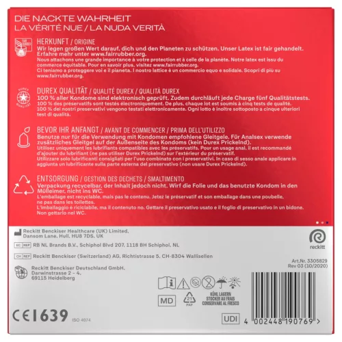 Durex - XXL óvszer (30db)