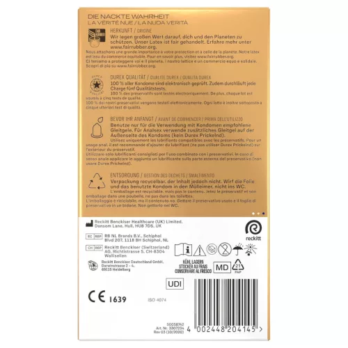 Durex Hautnah - extra vékony óvszer (10db)