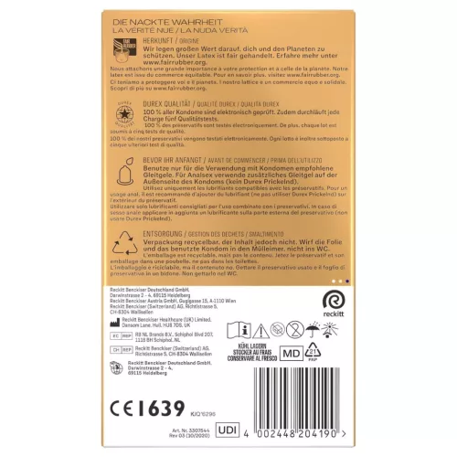 Durex Hautnah XXL- extra nagy óvszer (10db)