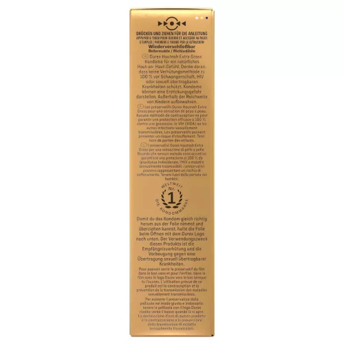 Durex Hautnah XXL- extra nagy óvszer (10db)