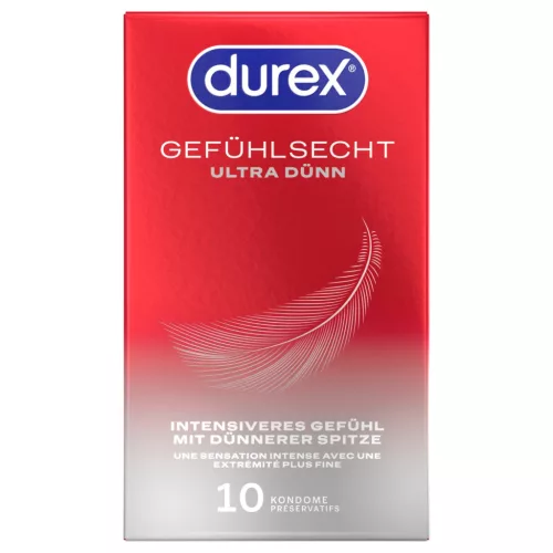 Durex - ultra vékony óvszer (10db)