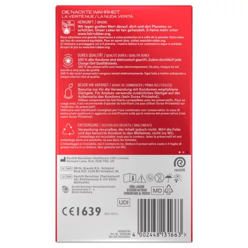 Durex - ultra vékony óvszer (10db)