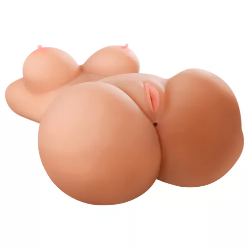 / Mega Fuck Slut - realisztikus női test maszturbátor (natúr)