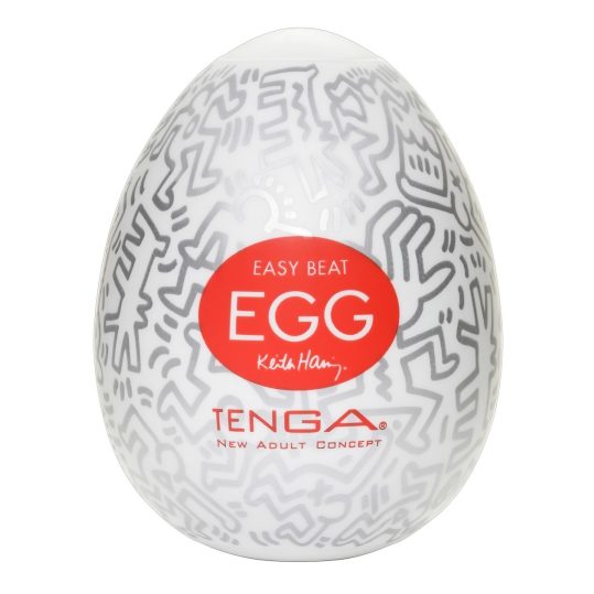 TENGA Egg Keith Haring Party - maszturbációs tojás (1db)