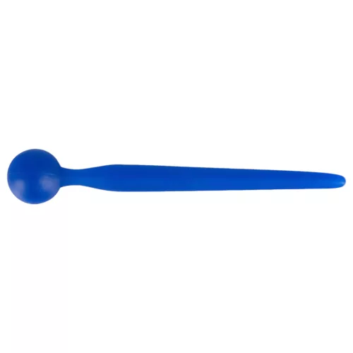 Dilator Sperm Stopper - gömbös, szilikon dilátor (kék)