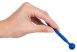 Dilator Sperm Stopper - gömbös, szilikon húgycsőtágító dildó (kék)
