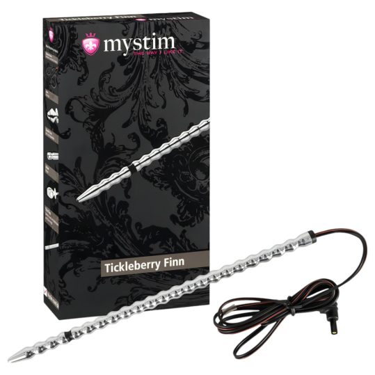 mystim Tickleberry Finn - gömbös, elektro dilátor