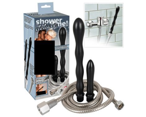 Shower Me Deluxe - intimmosó szett tömlővel