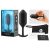 b-vibe Snug Plug 3 - dupla golyós anál dildó (180g) - fekete