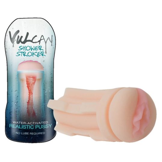 Vulcan Shower Stroker - élethű vagina (natúr)