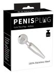   Penisplug Cum-Thru Play - üreges acél húgycsőtágító kúp (0,5-1cm)