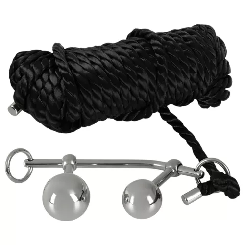 You2Toys Bondage anál plug (149g) + BDSM kötél (10m)