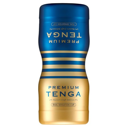 TENGA Premium Dual Sensation - eldobható maszturbátor