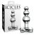 Icicles No. 47 - tripla gyöngyös, üveg anál plug (átlátszó)