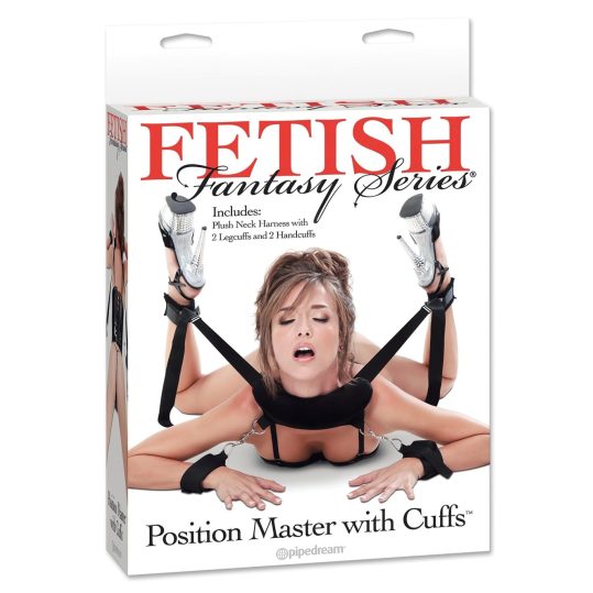 Fetish Position Master - kötözőszett (fekete)