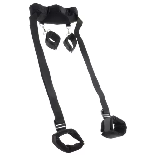 Pipedream - Fetish Position Master - BDSM kötözőszett (fekete)