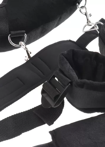 Pipedream - Fetish Position Master - BDSM kötözőszett (fekete)
