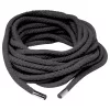 Fetish Silk Rope - selymes shibari bondage kötél (10 m, fekete)