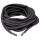 Fetish Silk Rope - selymes shibari bondage kötél (10 m, fekete)