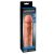 X-TENSION Mega 2 - élethű péniszköpeny (20,3cm) - natúr
