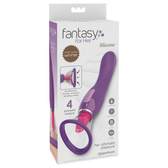 Fantasy - akkus, 3in1 nyalógép (lila)