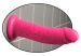 Dillio 8 - tapadótalpas, élethű dildó (20cm) - pink