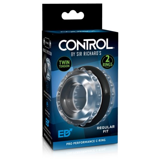 Control Pro Performance C-Ring - variálható péniszgyűrű (áttetsző)