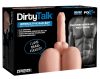 PDX Dirty Talk - élethű műpopsi torzó dildóval (natúr)