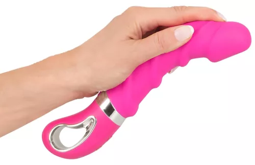 SMILE Soft - akkus, melegítő vibrátor (pink)