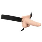 You2Toys Strap-on - üreges, felcsatolható vibrátor (natúr)