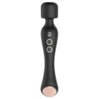 You2Toys CUPA Wand - akkus 2in1 masszírozó vibrátor (fekete)