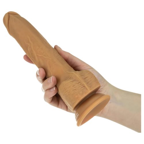 Naked Addiction Thrusting 9 - lökő vibrátor - sötét (23cm)