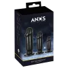 Anos Training Kit - anál plug szett (3 részes) - fekete