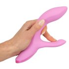 / SMILE Nodding - akkus, csiklókaros, bólogató vibrátor (pink)