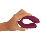 You2Toys Rosenrot - akkus, rádiós felhelyezhető vibrátor (piros)