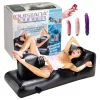 NMC - Louisiana Lounger - szexgép beépített vibrátorral (fekete)