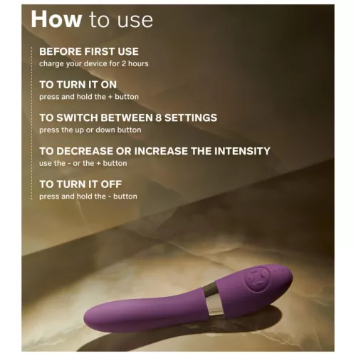 LELO Elise 2- deluxe vibrátor (lila)