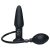 You2Toys True Black - pumpálható anál vibrátor (fekete)