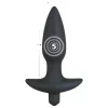 Black Velvets anál plug vibrátor - közepes