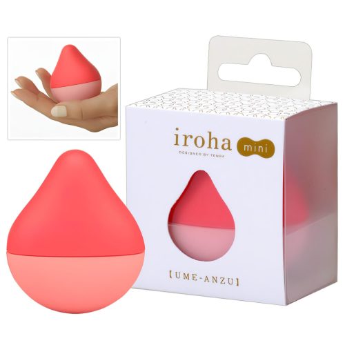 TENGA Iroha mini - mini csikló vibrátor (korall-barack)