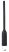 DILATOR - szilikon húgycsővibrátor - fekete (8mm)