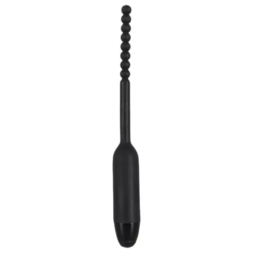 You2Toys Pearl Dilator - gömbös húgycső vibrátor - 0,8cm (fekete)