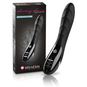   mystim Sizzling Simon - elektro-stimuláló vibrátor (fekete)