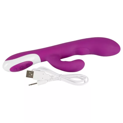 Javida - melegítő csiklóizgató vibrátor (pink)